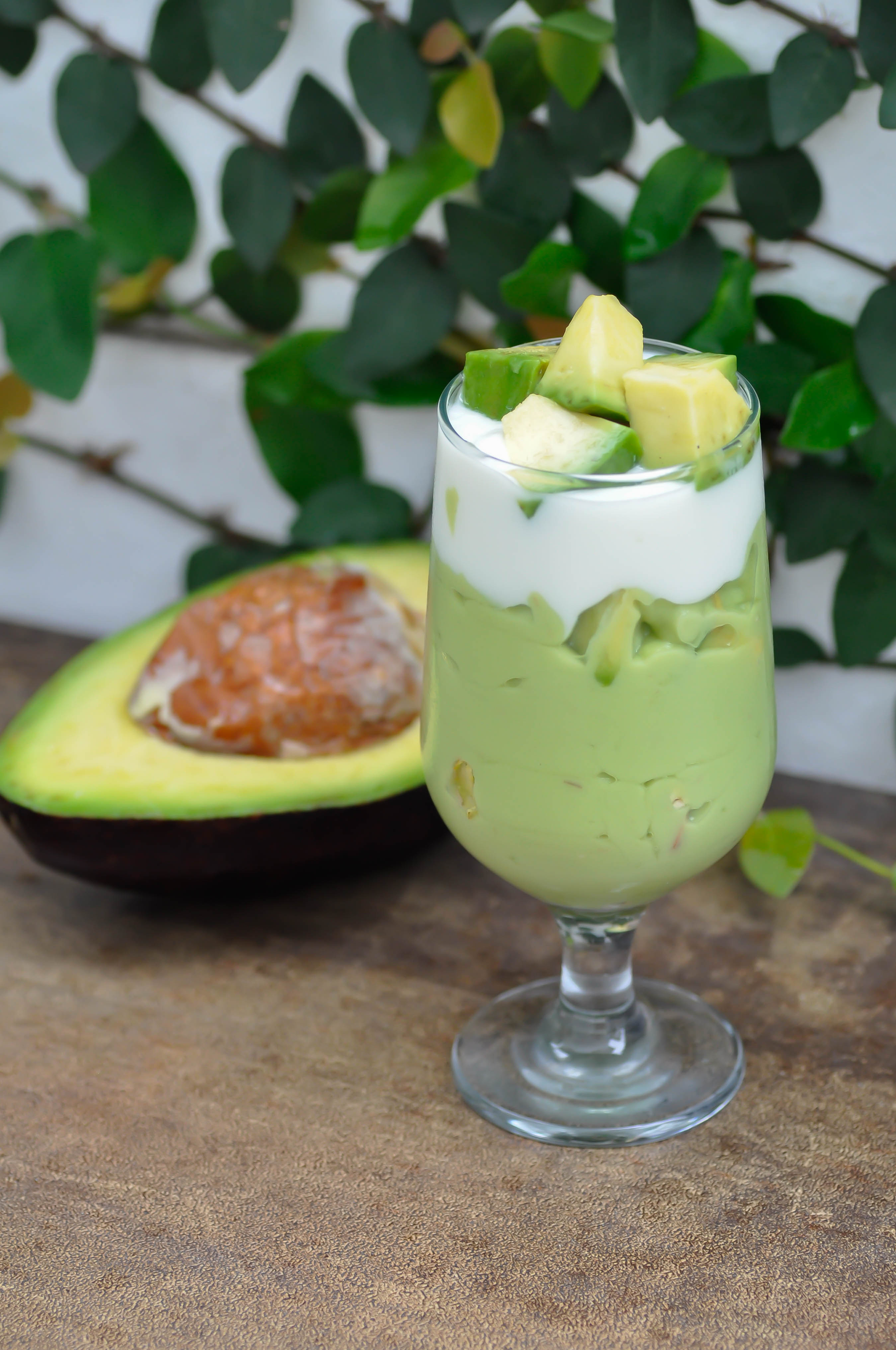 Vietnamese Avocado Coffee Smoothie