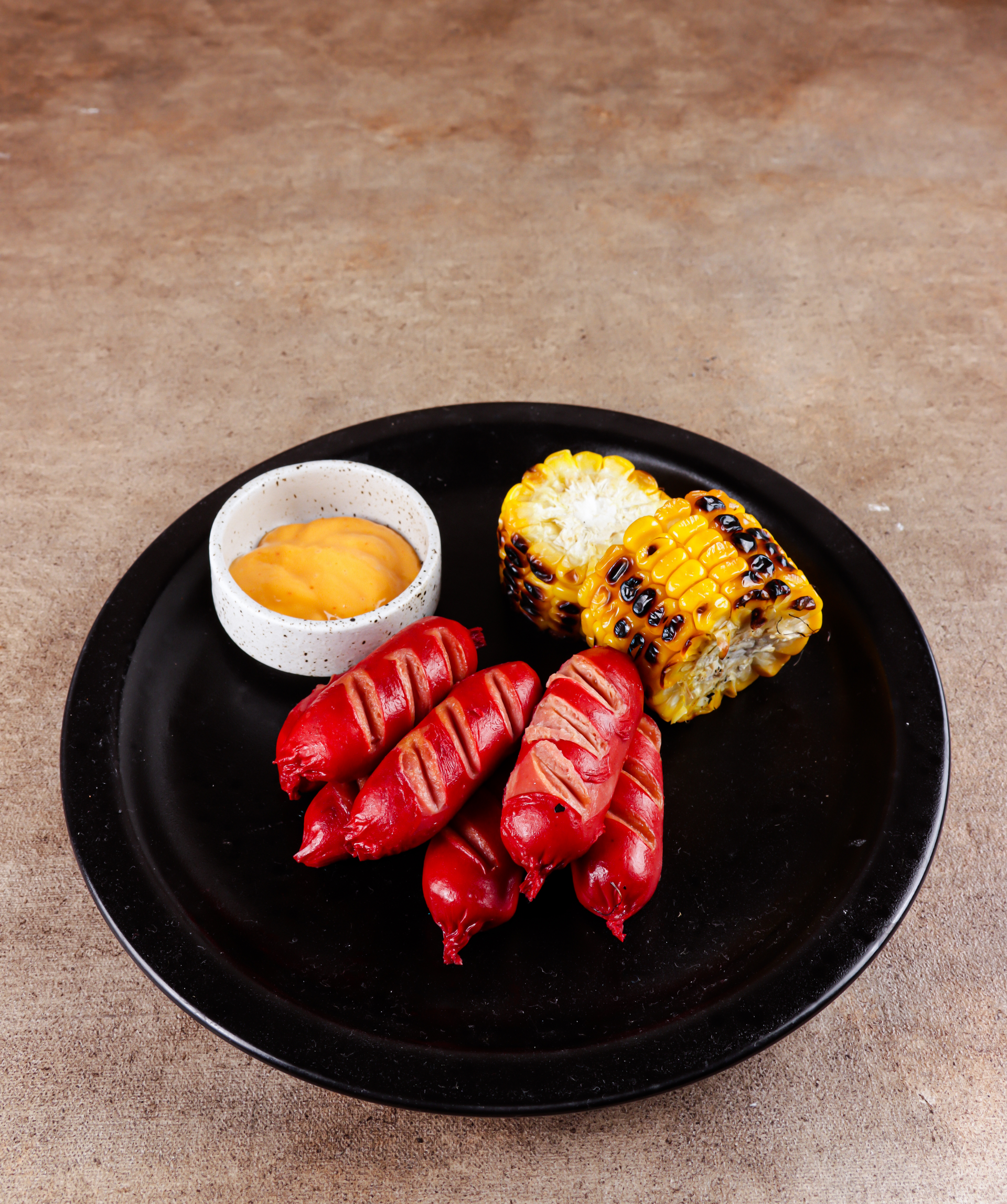 Zesty Filipino Embutido with Tangy Ketchup Glaze — Main Course served and photographed from above