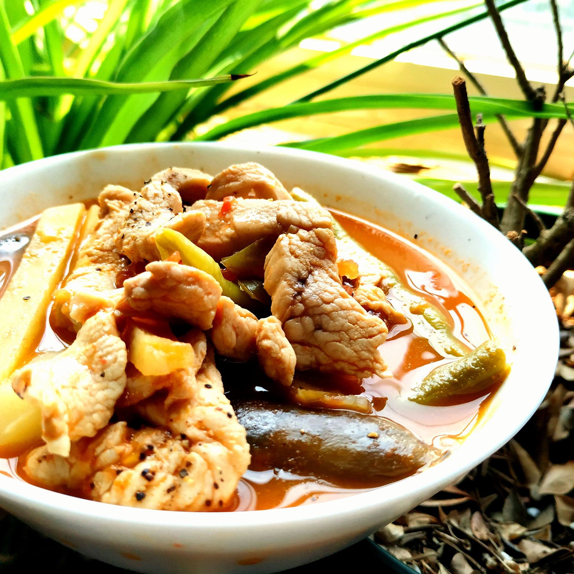 Zesty Jamaican Passion Fruit Salsa with BBQ Chicken