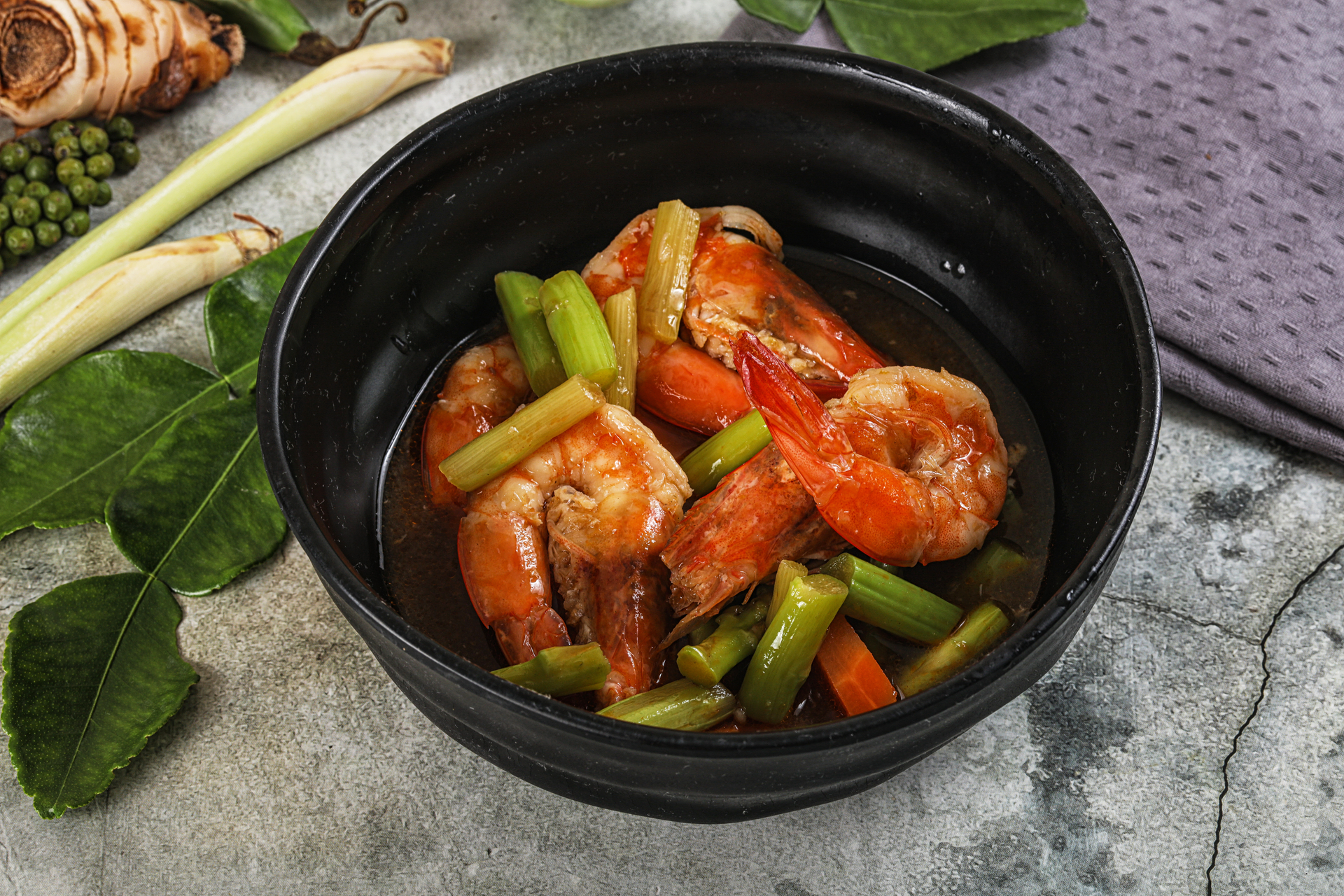 Zesty Korean Gochujang Shrimp Stir-Fry with Snow Peas